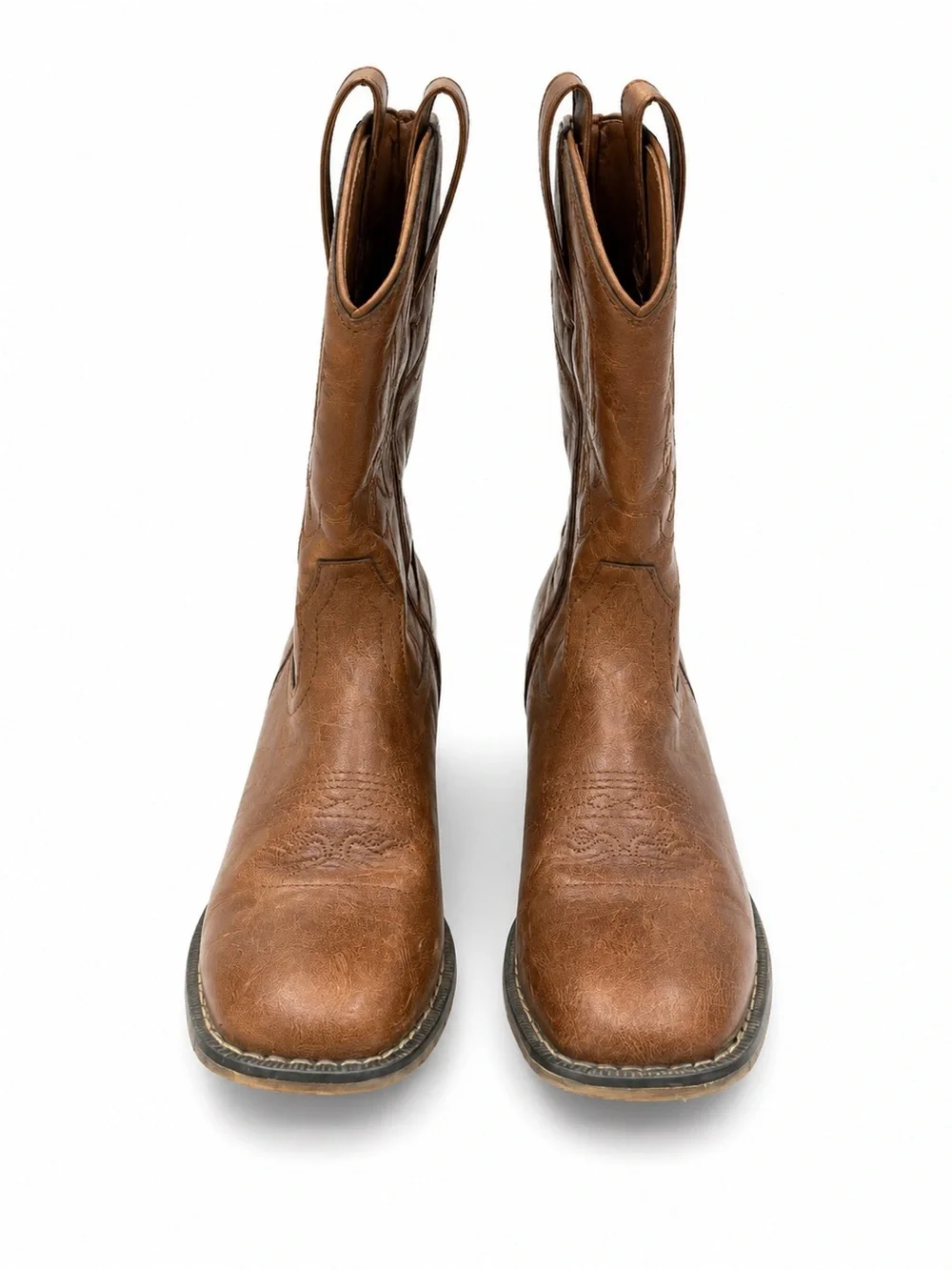 Kids Brown Cowboy Boots - Classic Western Style